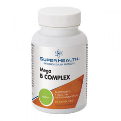 Super Health Mega B-Complex 30 Κάψουλες