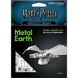 Metal Earth Harry Potter Gringotts Dragon Συναρμολογούμενο Μεταλλικό Στατικό Μοντέλο