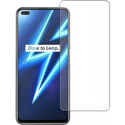 Tempered Glass 9H Για REALME 6 Προστατευτικό Οθόνης Full Glue - διαφανής