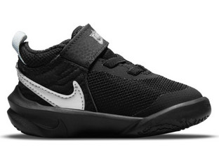 Nike Team Hustle D 10 Παιδικά Αθλητικά Παπούτσια για Μπάσκετ Μαύρα CW6737-004