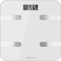 Forever AS-100 Smart Ζυγαριά με Λιπομέτρηση & Bluetooth White