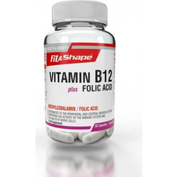 Fit & Shape Vitamin B12 Plus Folic Acid 30 Κάψουλες