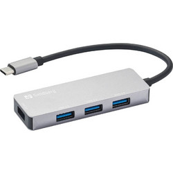 Sandberg 336-32 USB Hub 3.0 USB-C με 4 Θύρες USB-A