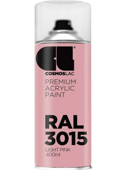 Cosmoslac Premium Acrylic Paint Σπρέι Βαφής Light Pink RAL3015 Gloss 400ml