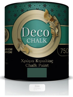 Pellachrom Deco Chalk Paint Χρώμα Κιμωλίας B65 Emerald 375ml