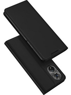 DUX DUCIS Skin Pro Series Θήκη Πορτοφόλι με Βάση Στήριξης για Honor 50 / Huawei Nova 9 - Μαύρο