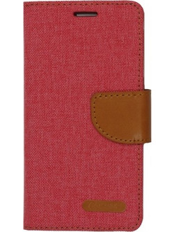 Universal Θήκη Βιβλίο OEM Fancy Diary Book Case 4.5" Red