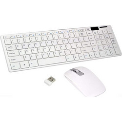 K06 Set White Ασύρματο Σετ Πληκτρολόγιο & Ποντίκι