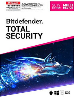 Bitdefender Total Security για 5 Συσκευές και 2 Έτη Χρήσης (Ηλεκτρονική Άδεια)