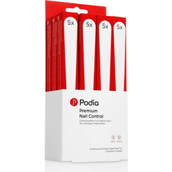 Podia Premium Nail Control Επαγγελματική Λίμα Διπλής Όψης, 5 Τεμάχια
