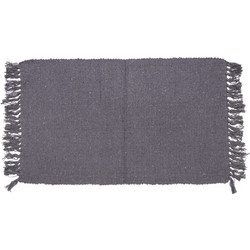 Viopros Ρίβα Χαλί Ορθογώνιο 50x80cm Ανθρακί