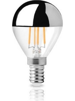 Λάμπα LED G45 6W E14 2800K Ανεστραμένου Καθρέπτου Dimmable 4405878