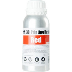 Wanhao 3D-PRINTER UV Resin Red 500ML