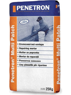 PENETRON MULTI PATCH 25Kg - ΓΚΡΙ ινοπλισμένο, επισκευαστικό κονίαμα
