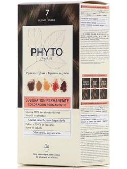 Phyto PhytoColor 7 Ξανθό Φυτική Μόνιμη Βαφή Μαλλιών Χωρίς Αμμωνία 50ml