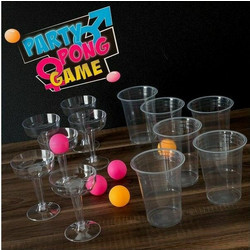 Παιχνίδι Των Δεξιοτήτων Party Pong 18 τμχ