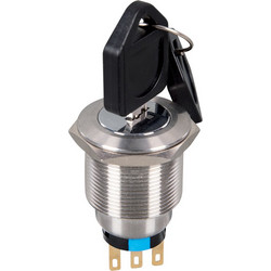 2-POSITION SWITCH+ ARREST EL-22Y2 NO+NC IP65 RED