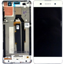 Sony Xperia XA F3111 Lcd White With Frame Οθόνη Άσπρη Με Πλαίσιο