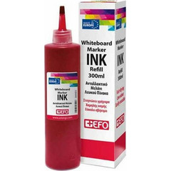 Μελάνι +Efo για Μαρκαδόρο σε Κόκκινο χρώμα 300ml