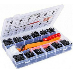 Κασετίνα με 229pcs Κλιπ Συγκράτησης Push Retainer Clips Kit