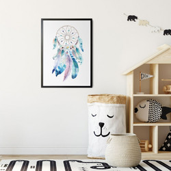 ΠΑΙΔΙΚΗ ΑΦΙΣΑ DREAMCATCHER 48276 (PVC/PLEXIGLASS ΜΑΥΡΗ ΚΟΡΝΙΖΑ) 40x60cm