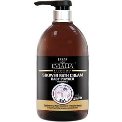 Evialia Baby Powder Κρεμώδες Αφρόλουτρο 1lt