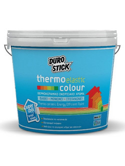 Durostick Thermoelastic Colour Ακρυλικό Χρώμα Εξωτερικού Χώρου Λευκό 3lt