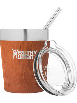 Healthy Human Cruiser Tumbler Natural Wood 354ml