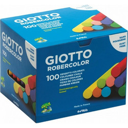 Κιμωλία Χρωματιστή Robercolor Giotto 8cm 100τεμ