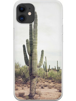 Θήκη Desert Cactus iPhone 11 Flexible TPU (Διάφανη Σιλικόνη)