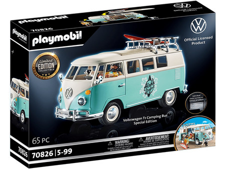 Playmobil Volkswagen T1 Camping Bus Special Edition για 5-99 Ετών 70826