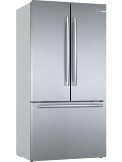 Bosch KFF96PIEP Ψυγείο Ντουλάπα 573lt Full No Frost Υ183xΠ90.5xΒ70.6cm Inox