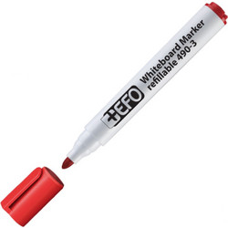 Μαρκαδόρος Πίνακα +Efo Fine 2-3mm Κόκκινο (Επαναγεμιζόμενος)