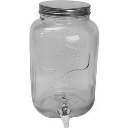 Γυάλα Με Βρυσάκι 00.03.3272 8000ml Clear Ατσάλι,Γυαλί