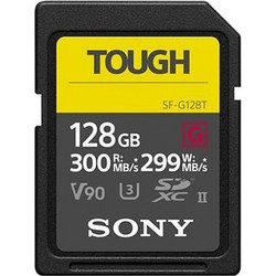 Sony G Tough Series SDXC 128GB Class 10 U3 V90 UHS-II