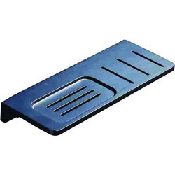 Boutique 38-9816 Σπογγοθήκη Μπάνιου Μαύρη Ματ 26x10 cm