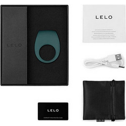 LELO Tor 2 Ελαστικό Δαχτυλίδι Πέους Σιλικόνης με Δόνηση 2.9cm Πράσινο