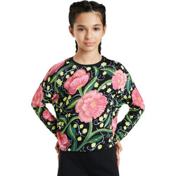 Desigual Παιδικό T-Shirt Μακρυμάνικο Μαύρο 21WGTK29-2000