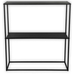 Κονσόλα Chloe 1550102 80x80x27cm Black Mirrors & More