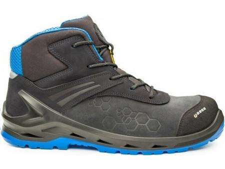 Base i-ROBOX TOP Μποτάκια Ασφαλείας S3 Αδιάβροχα Μαύρα