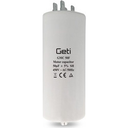 GETI GMC 50F Capacitor for single-phase motors 50uF 450V