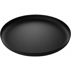 Στρόγγυλος Δίσκος από Ατσάλι Μαύρος 35cm
