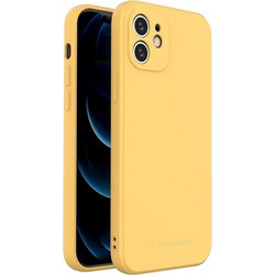 Θήκη iPhone 7/8 Plus Σιλικόνης - 5746 - Κίτρινο - Wozinsky