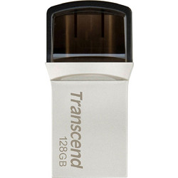 Transcend JetFlash 890 128GB USB Stick 3.2 Gen 1 με USB-C