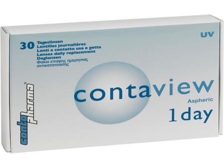 ContoPharma Contaview Aberration Control Ημερήσιοι Φακοί Επαφής Υδρογέλης με Φίλτρο UV 30τμχ
