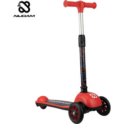 Nijdam Scooter Fire Rider Παιδικό Πατίνι Τρίτροχο Μαύρο Κόκκινο