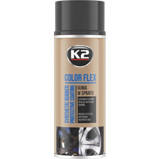 K2 L343CM ΧΡΩΜΑ ΒΑΦΗΣ FLEX BLACK MATT 400ml