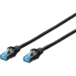 Digitus SF/UTP Cat.5e Καλώδιο Δικτύου Ethernet 5m Black