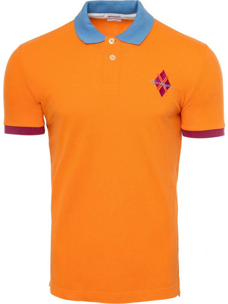 Burlington Polo Μπλούζα της σειράς Double Collar - 60249 136 8150 Orange