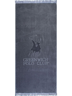 Greenwich Polo Club 3621 Πετσέτα Θαλάσσης Γκρι 70x170cm